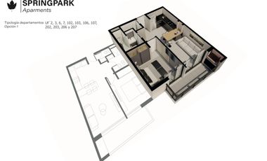 Departamento en Spring Park