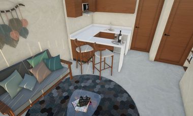 Estudio 203 para vivir o inversión en el Corazón de Tulum ID2543