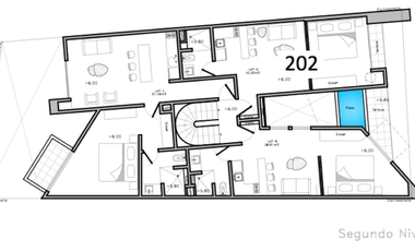 Estudio 202 a Estrenar en Aldea Zamá, Tulum ID2543