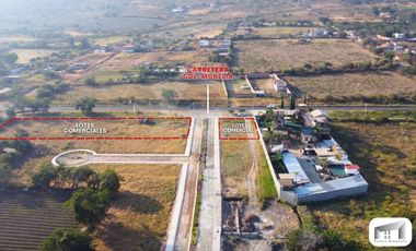 Terrenos Comerciales en Venta a pie de Carretera y frente al Lago de Chapala