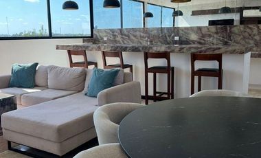 DEPARTAMENTO EN RENTA/VENTA AMUEBLADO EN TIARA 36 TEMOZON.