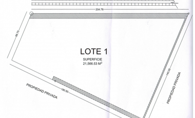 TEOLOYUCAN TERRENO 21566 M2