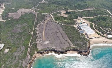 Santa Elena Ayangue Son 16 hectáreas con 581 metros de frente al mar
