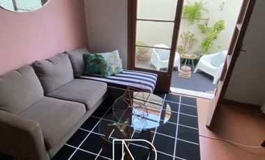 Departamento en Arriendo en DPTO AMOBLADO CON PATIO TODO GTO INCL PROVIDENCIA 2D+2B+1E