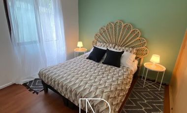 Departamento en Arriendo en DPTO AMOBLADO CON PATIO TODO GTO INCL PROVIDENCIA 2D+2B+1E