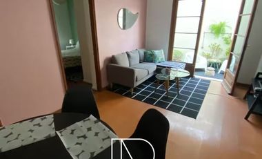 Departamento en Arriendo en DPTO AMOBLADO CON PATIO TODO GTO INCL PROVIDENCIA 2D+2B+1E