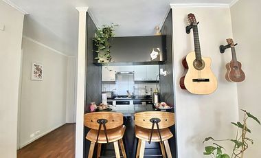 Departamento en Arriendo en EN PROVIDENCIA DEPARTAMENTO AMOBLADO 1D+1B