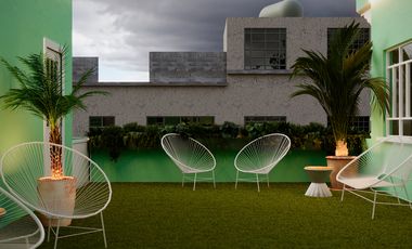 Loft en renta sin amueblar en Guadalupe Tepeyac