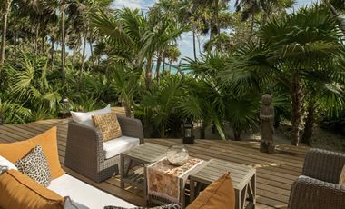 PARAÍSO ÚNICO FRENTE DE PLAYA EN SIAN KA’AN