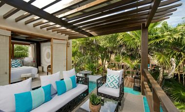 PARAÍSO ÚNICO FRENTE DE PLAYA EN SIAN KA’AN