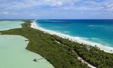 PARAÍSO ÚNICO FRENTE DE PLAYA EN SIAN KA’AN