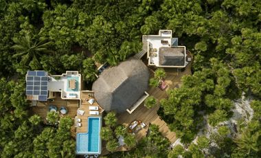 PARAÍSO ÚNICO FRENTE DE PLAYA EN SIAN KA’AN