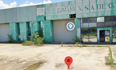 TERRENO EN VENTA PARA INVERTIR, CARRETERA CHICXULUB-IXIL CON NAVE INDUSTRIAL