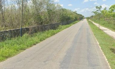 TERRENO EN VENTA PARA INVERTIR, CARRETERA CHICXULUB-IXIL CON NAVE INDUSTRIAL