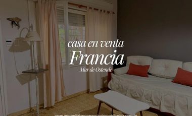 OPORTUNIDAD CASA RETASADA EN MAR DE OSTENDE A USD 105.000