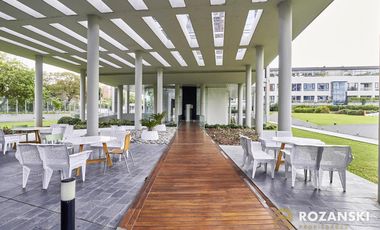 TORRE FORUM. 4 AMBIENTES. PLAYROOM. DEPENDENCIA. 2 COCHERAS. BAULERA. AMENITIES.