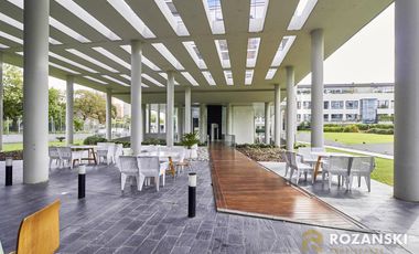 TORRE FORUM. 4 AMBIENTES. PLAYROOM. DEPENDENCIA. 2 COCHERAS. BAULERA. AMENITIES.