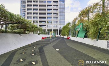 TORRE FORUM. 4 AMBIENTES. PLAYROOM. DEPENDENCIA. 2 COCHERAS. BAULERA. AMENITIES.