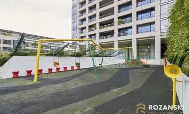 TORRE FORUM. 4 AMBIENTES. PLAYROOM. DEPENDENCIA. 2 COCHERAS. BAULERA. AMENITIES.