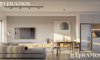 Departamento en venta de 2 ambientes con jardin en Condominio privado