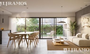 Departamento en venta de 3 ambientes con jardin en Condominio privado en Benavidez