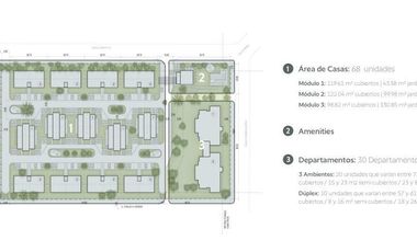 Departamento en venta de 3 ambientes en Ayres Haus Benavidez
