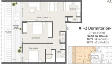 Venta Dpto. 1 dormi en Pozo - Centro - Neuquén Capital