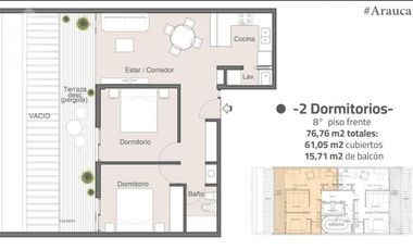Venta Dpto. 1 dormi en Pozo - Centro - Neuquén Capital