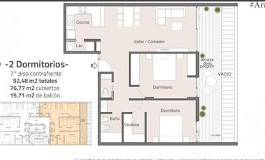 Venta Dpto. 1 dormi en Pozo - Centro - Neuquén Capital