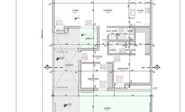 Rincones de Manantiales Casa a estrenar 2 dorm, jardín, galería y cochera pasante