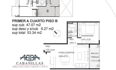 Semipiso 2 amb. c/balcón terraza casi a estrenar