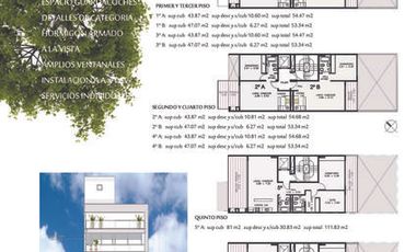 Semipiso 2 amb. c/balcón terraza casi a estrenar