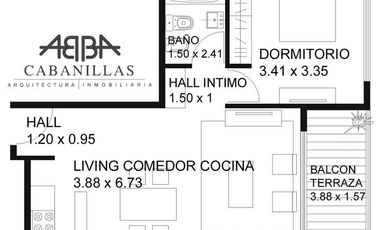 Semipiso 2 amb. c/balcón terraza casi a estrenar