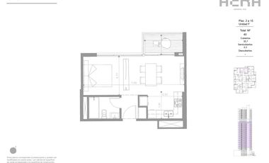 VENTA DEPARTAMENTO SAENZ PEÑA 1 AMB