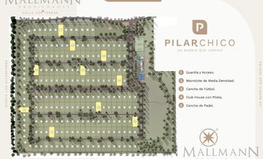 Preventa Lote Central en Pilar Chico con Financiación