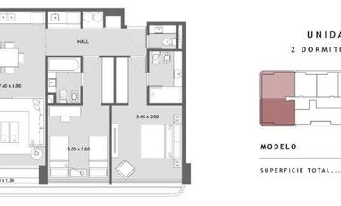 Venta Depto 3 Amb. 98 m2 con Cochera – Nordelta | Financiación en Pesos – Ideal para Vivir o Invertir.