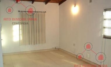 Casa en  Villa Adela, con dos dormitorios, baño, cocina, living, entrada para auto, patio. Buen estado en general.-