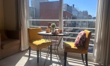 Venta Monoambiente Palermo Hollywood-Amoblado-Baulera-Gimnasio- Laundry-Terraza.- Parrilla.