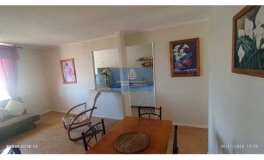 DEPARTAMENTO AMOBLADO TRES HABITACIONES SECTOR LA VIÑITA