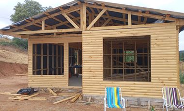 Parcela Casa Semi terminada con 5000 M2