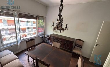 Depto. de 100 m2 cub. con Balcón, depend. baulera, terraza de uso comun. A REFACCIONAR!