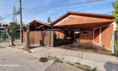 GASALI PROPIEDADES VENDE CASA AMPLIADA EN ALTO JAHUEL