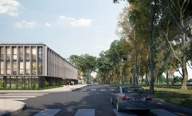 Oficina esquinera moderna en San Isidro con 5 cocheras