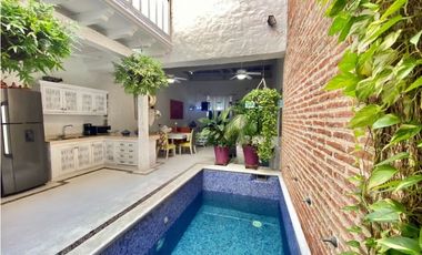 VENTA De Casa en el Centro Histórico de Cartagena 3 Alcobas 3 Niveles