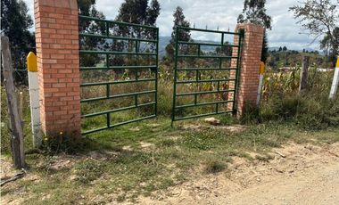 Lote para la venta en Tuta, Boyacá para la venta