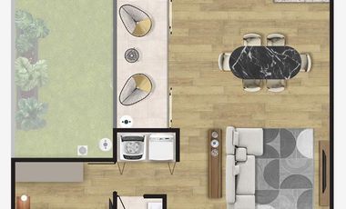 Preventa, Precio de Oportunidad! Departamento en Planta Baja, de Lujo, en Zibata