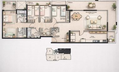 DEPTO EN VENTA EDIFICIO BELLATERRA SECTOR SUR IQUIQUE