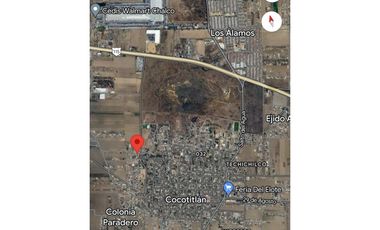 VENTA DE TERRENO EN COCOTITLAN ESTADO DE MEXICO