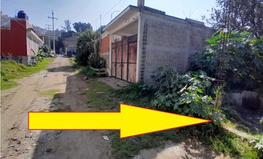VENTA DE TERRENO EN COCOTITLAN ESTADO DE MEXICO