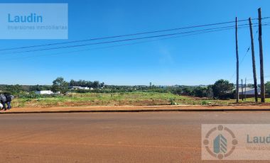En venta 3 hectareas ideal para desarrollo de loteo en Itaembe Mini sobre Av Jaureche
